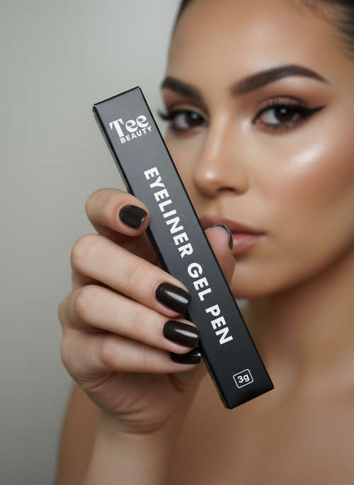 TeeBEAUTY waterproof gel eyeliner pencil with in built sharpener